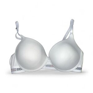 Steve Madden Women's Classic White Bra